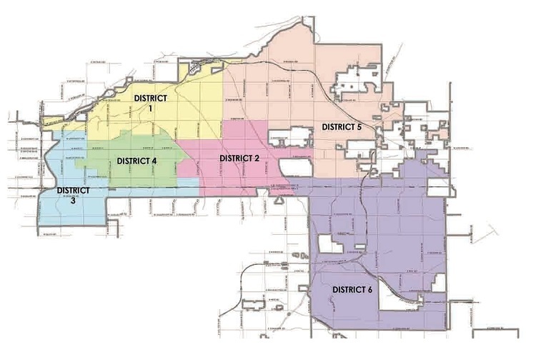 Mesa Az Council District Map