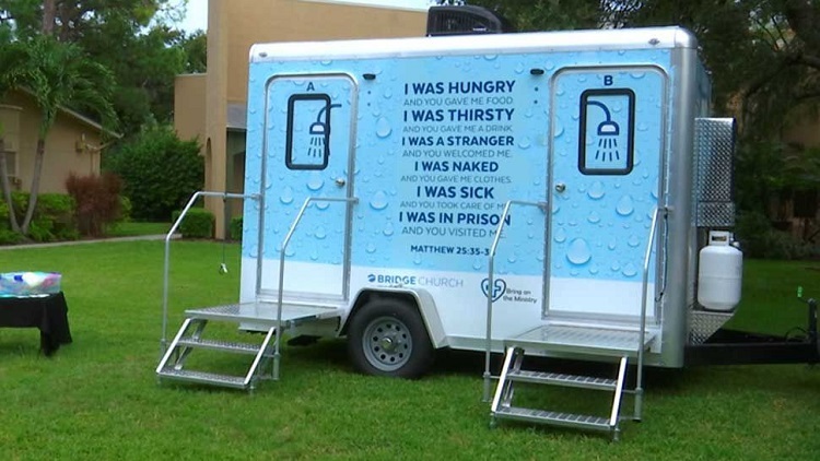 Mobile Shower For Homeless Fountain Hills Az